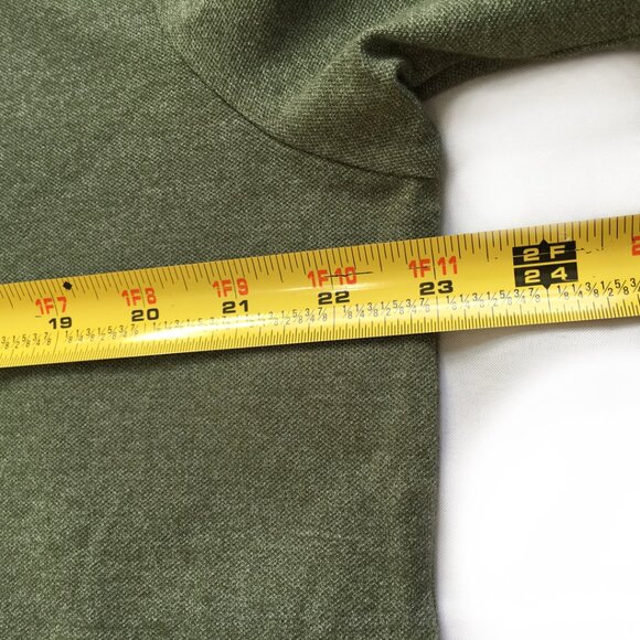 Weatherproof Men's Green Polo Shirt Size Large - Picture 7 of 8